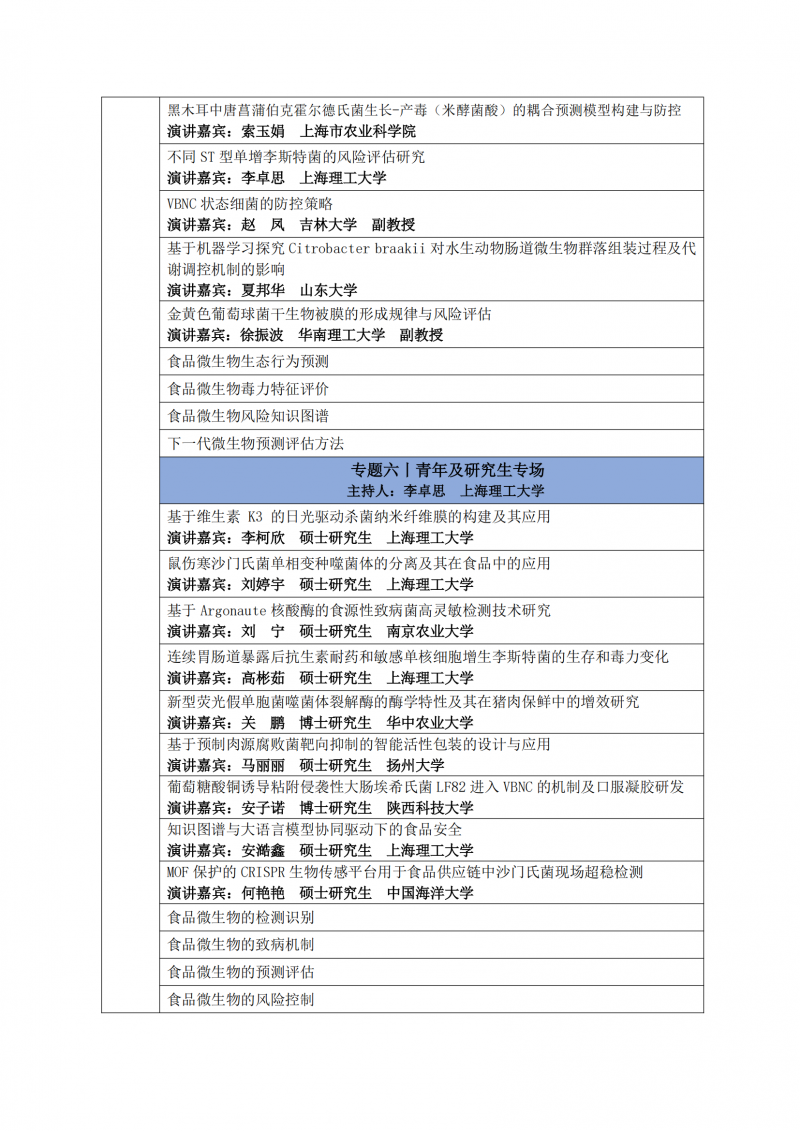 第四輪會(huì)議通知-第11屆食品微生物風(fēng)險(xiǎn)評(píng)估大會(huì)（ Microrisk 2025 ）_05